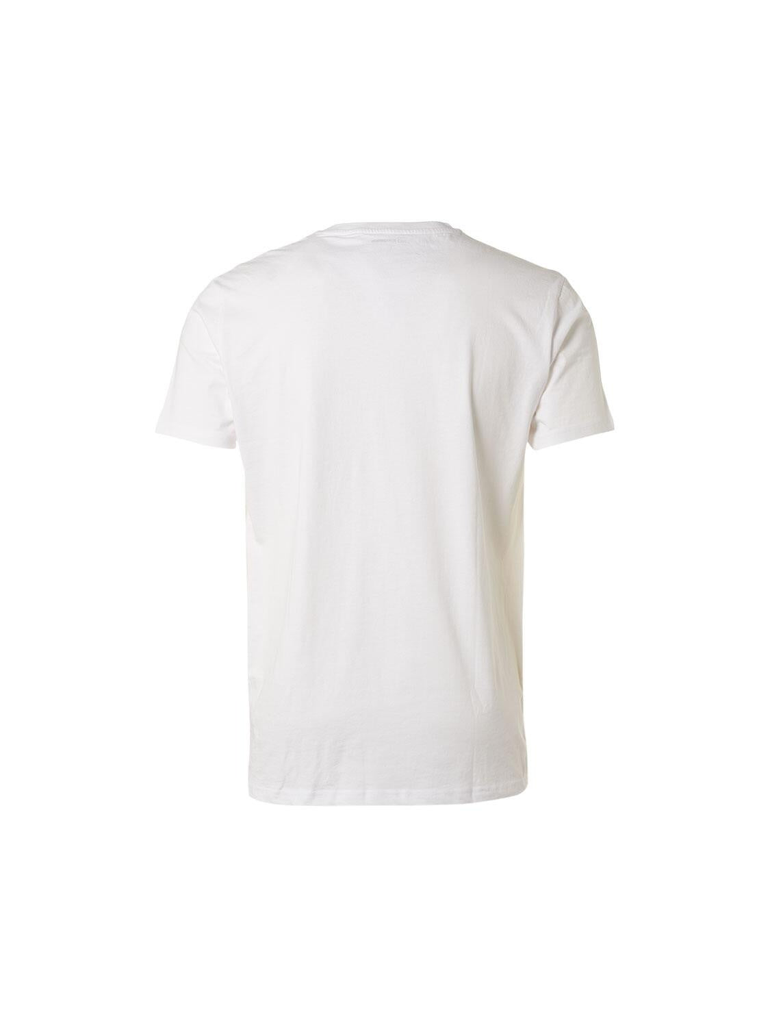 T-Shirt Rundhals - 010-White - Weiß