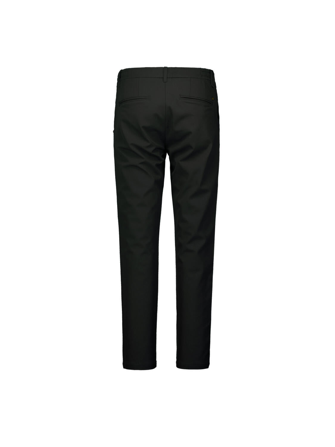 Chino Hose  4-Way Stretch - 020-Black - Schwarz