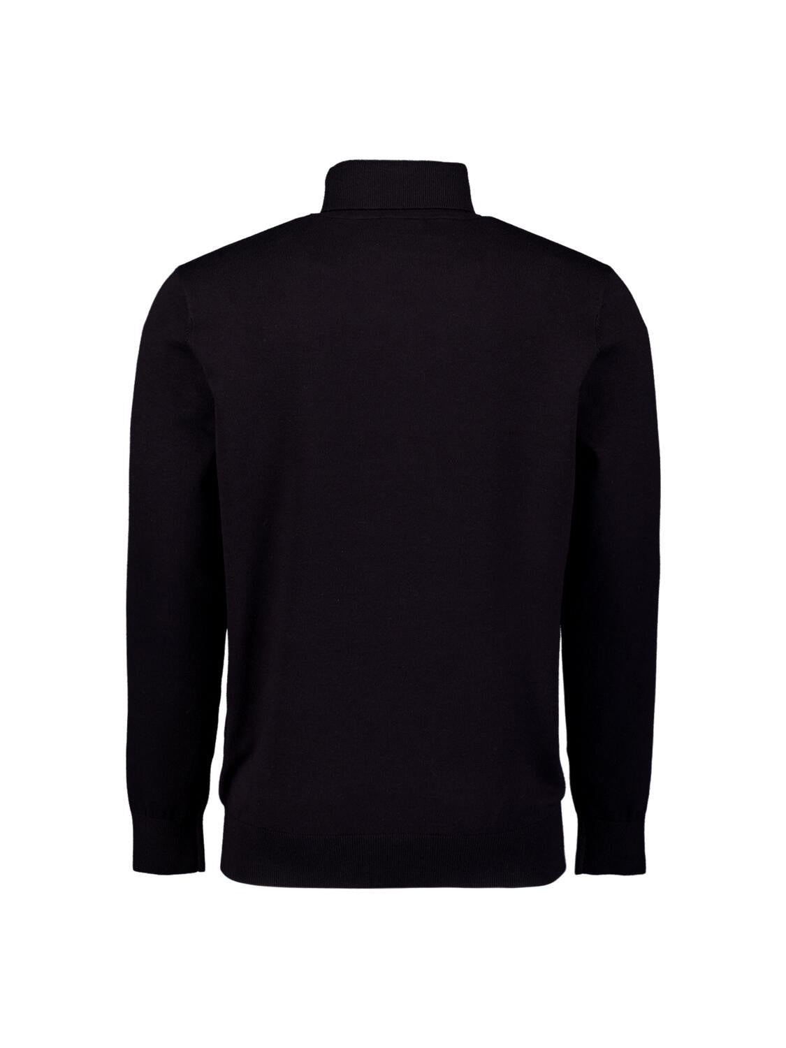 Rollkragenpullover - 020-Black - Schwarz