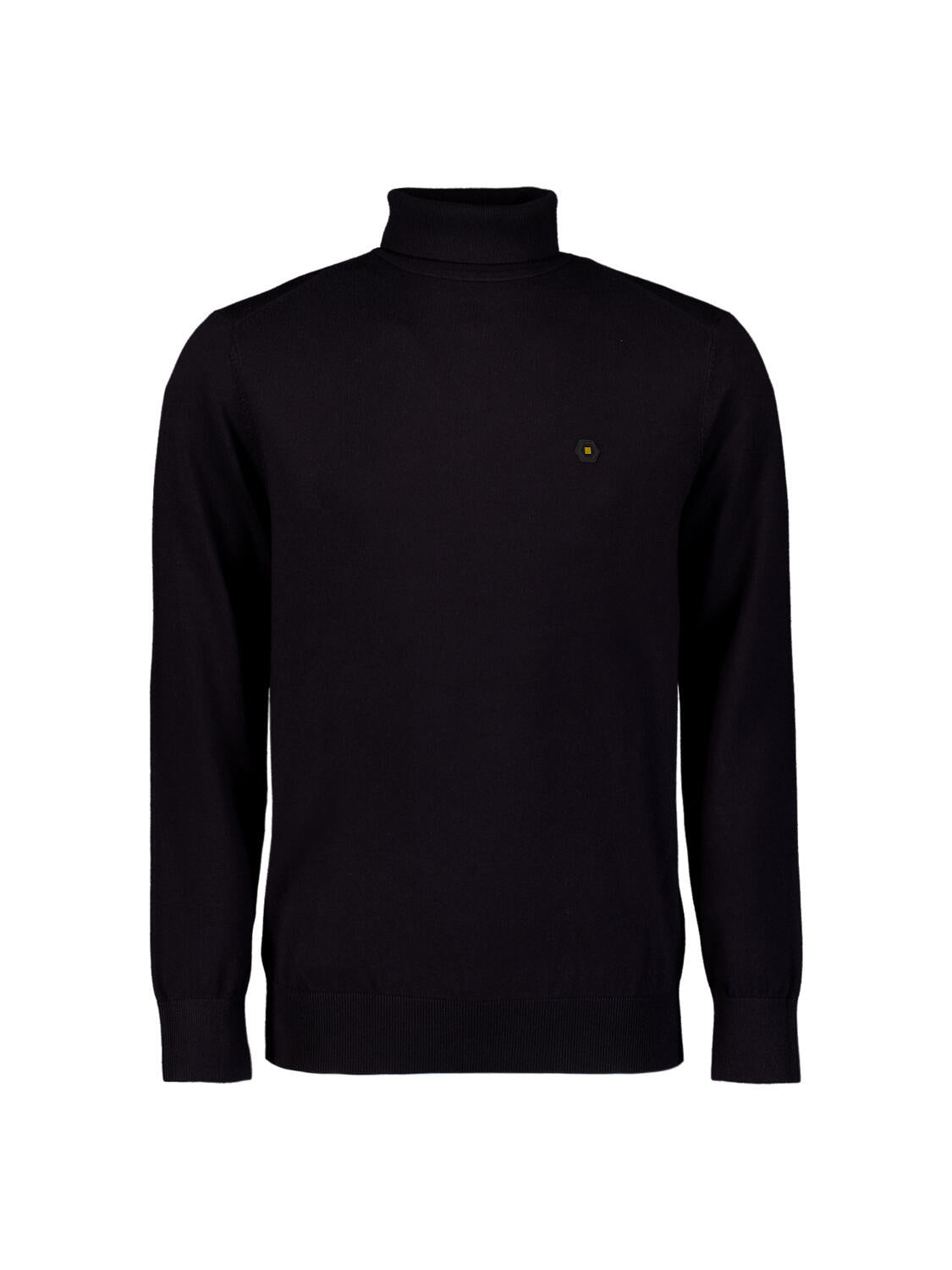 Rollkragenpullover - 020-Black - Schwarz