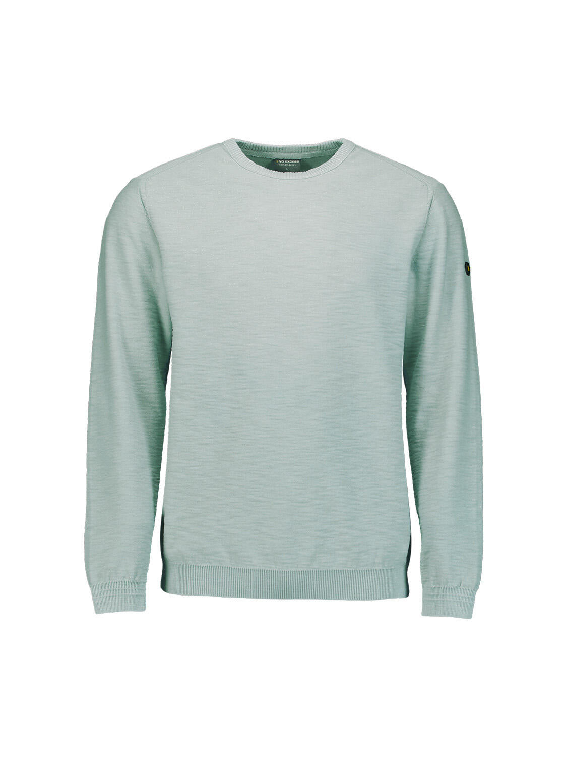 Pullover aus Baumwolle - 138-Dusty Blue - Grün