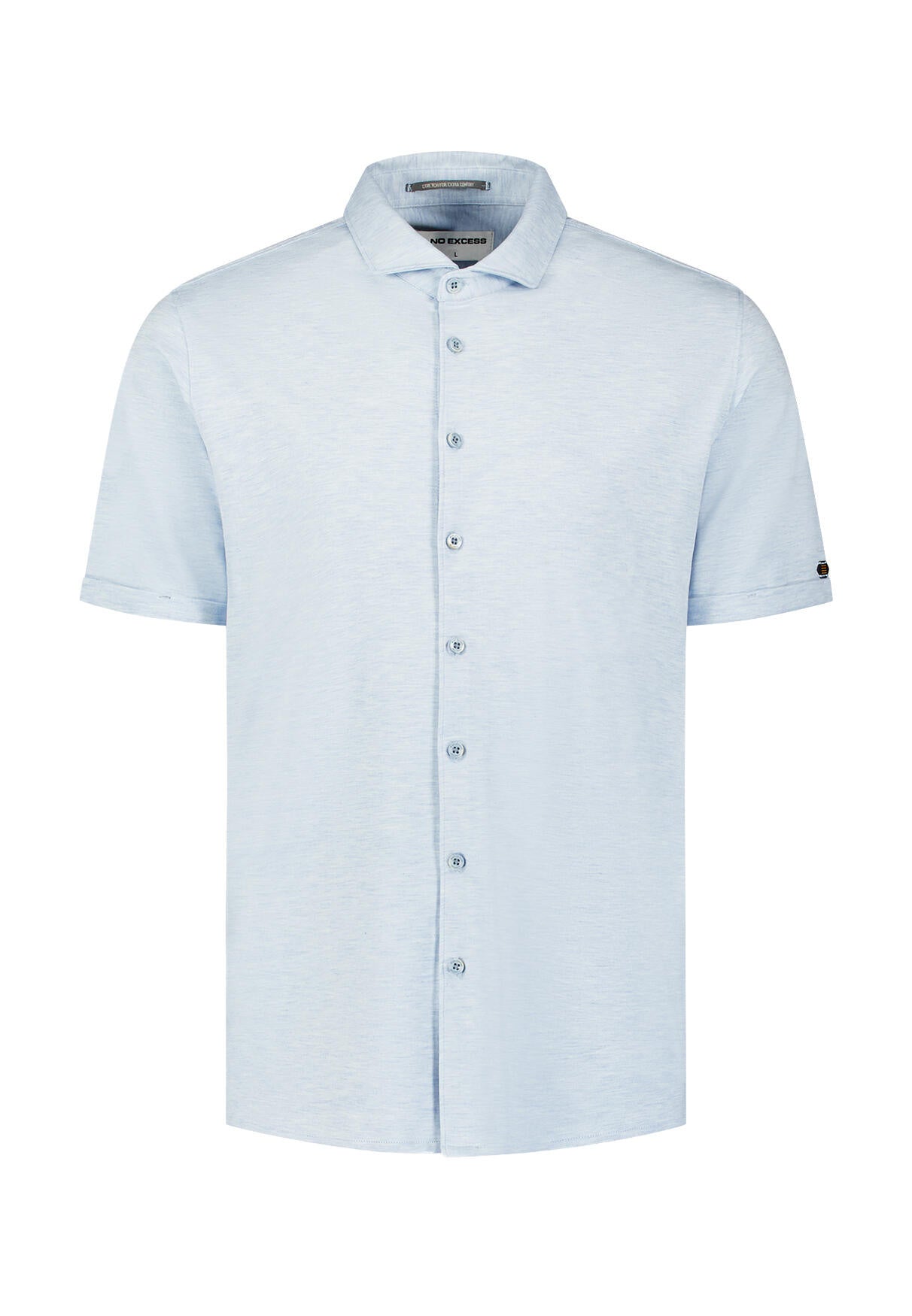 Jersey-Hemd Regular Fit - 030-Blue - Blau