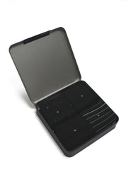 Geschenkbox 4er-Pack Socken - 002-BLACK - Schwarz