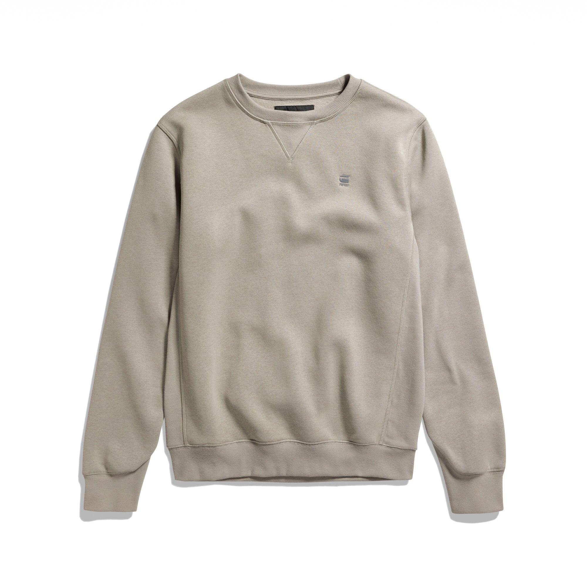 Sweatshirt aus Baumwollmix - G106-elephant skin - Beige