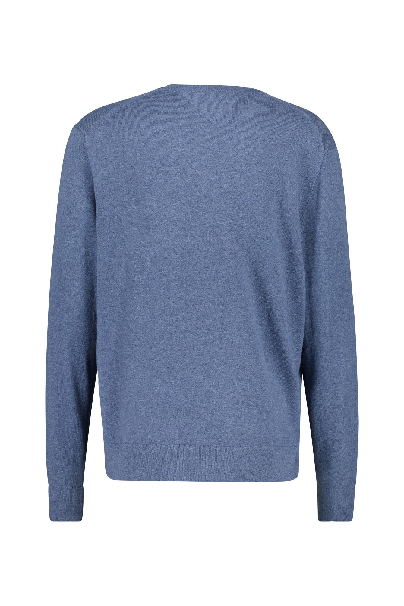 Feiner Strickpullover mit V-Ausschnitt - DVI-BLUE - Blau