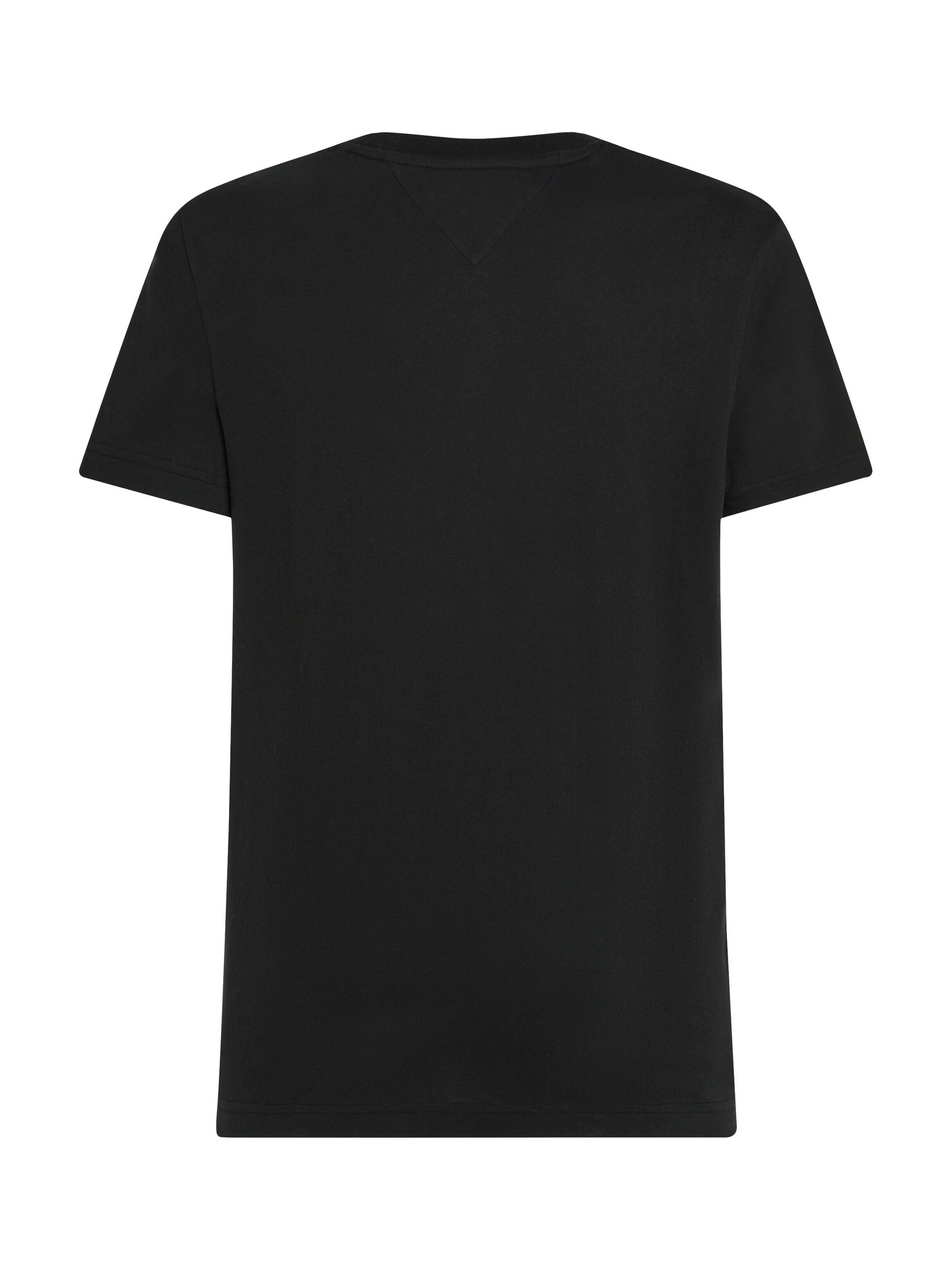 T-Shirt aus Baumwolle - BDS-BLACK - Schwarz