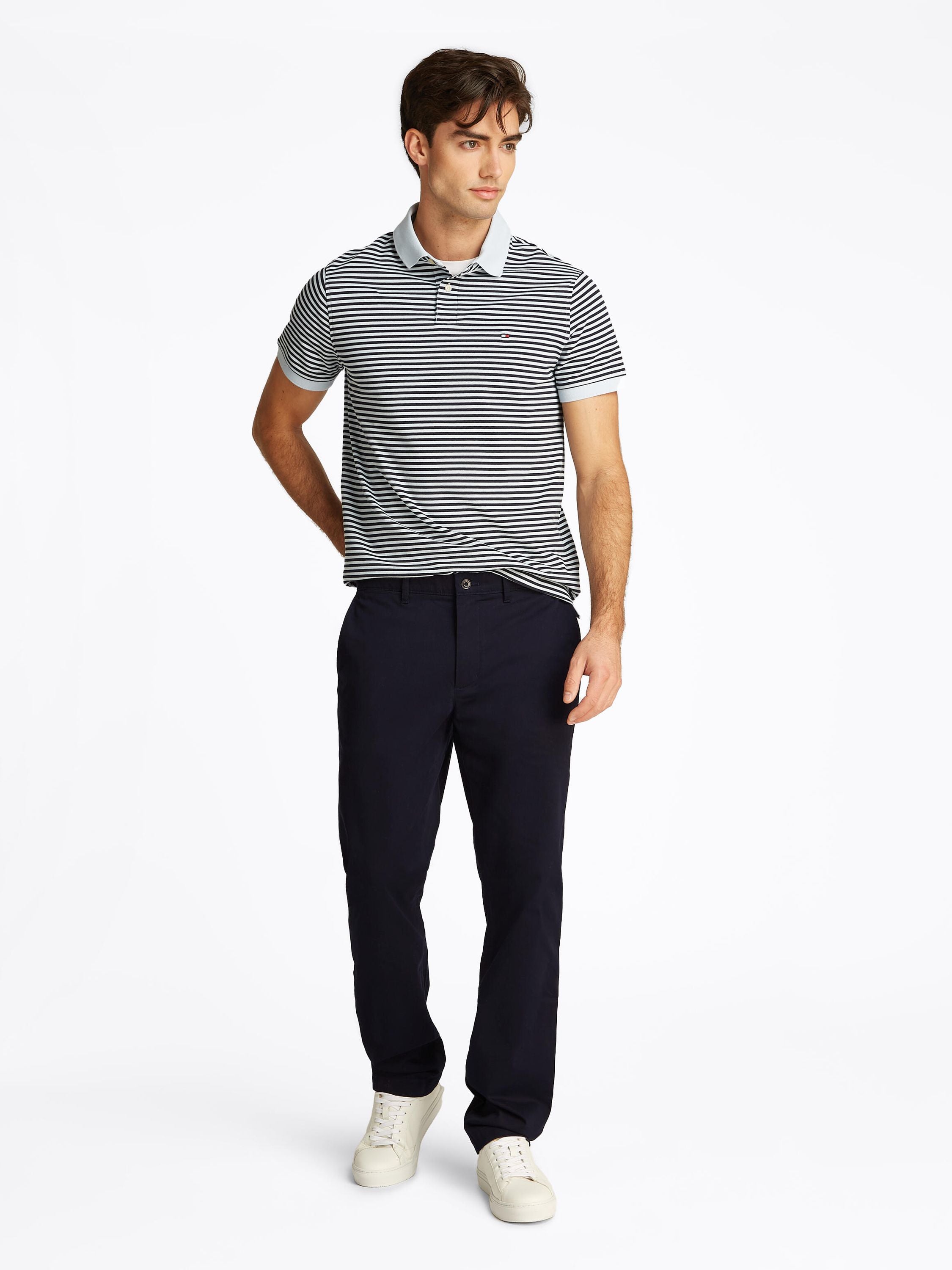 Chinohose Straight Leg - DW5-BLUE - Blau