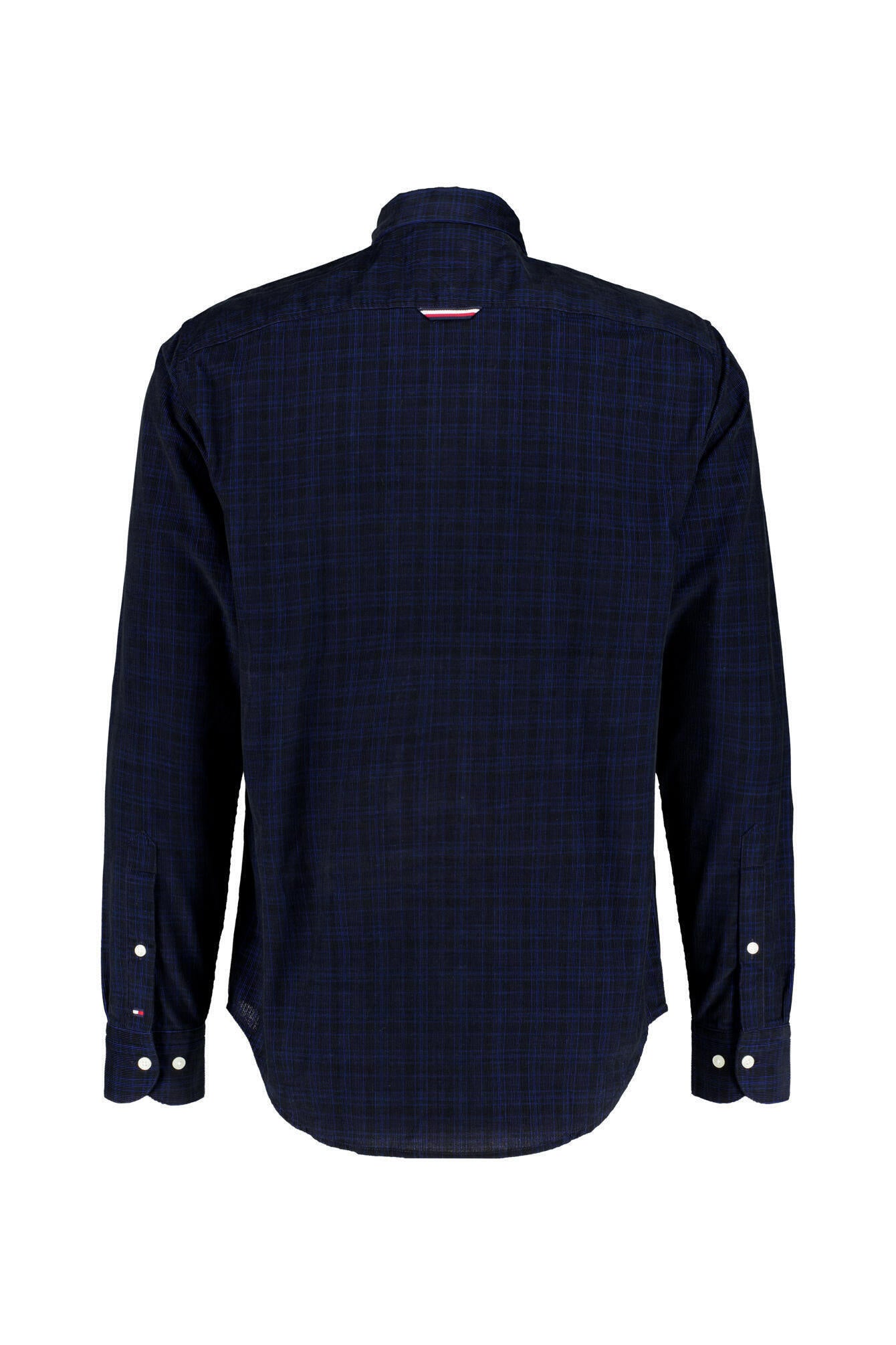 Kariertes Cordhemd - 0MS-BLUE - Blau