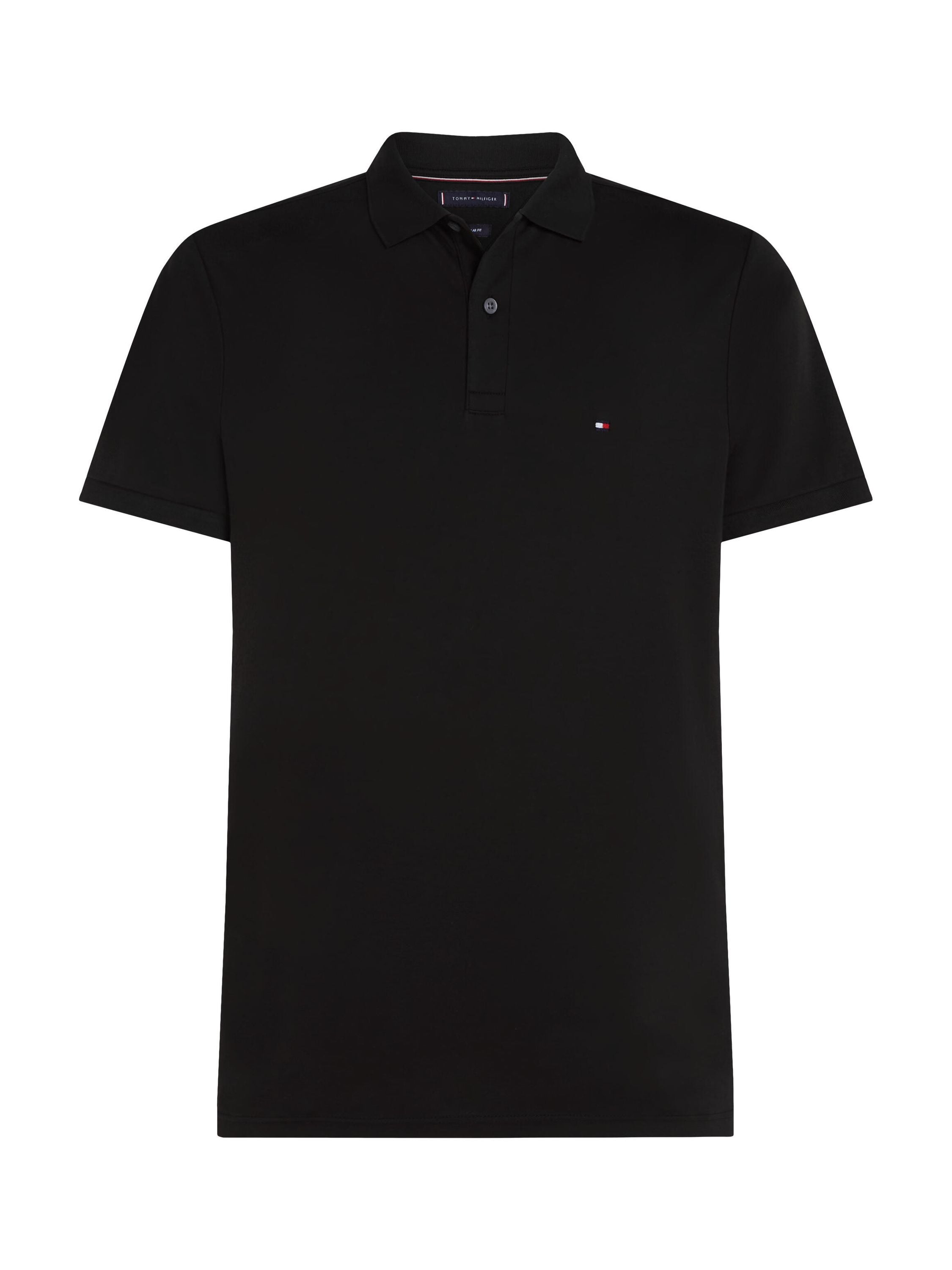 Poloshirt aus Baumwolle - BDS-BLACK - Schwarz