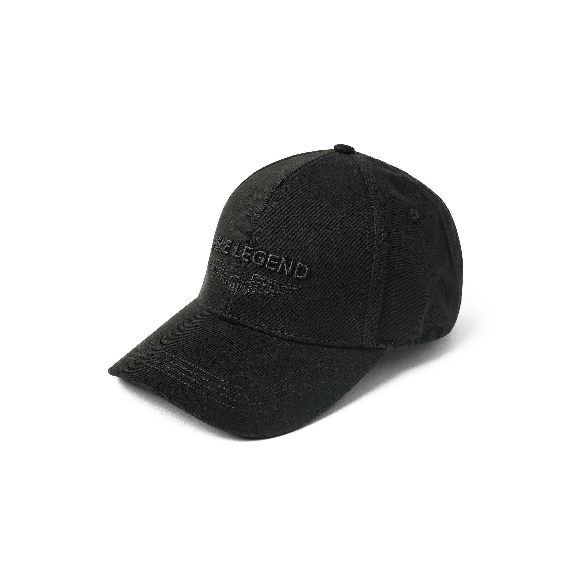 Cap aus Baumwolle - 999-Black - Schwarz