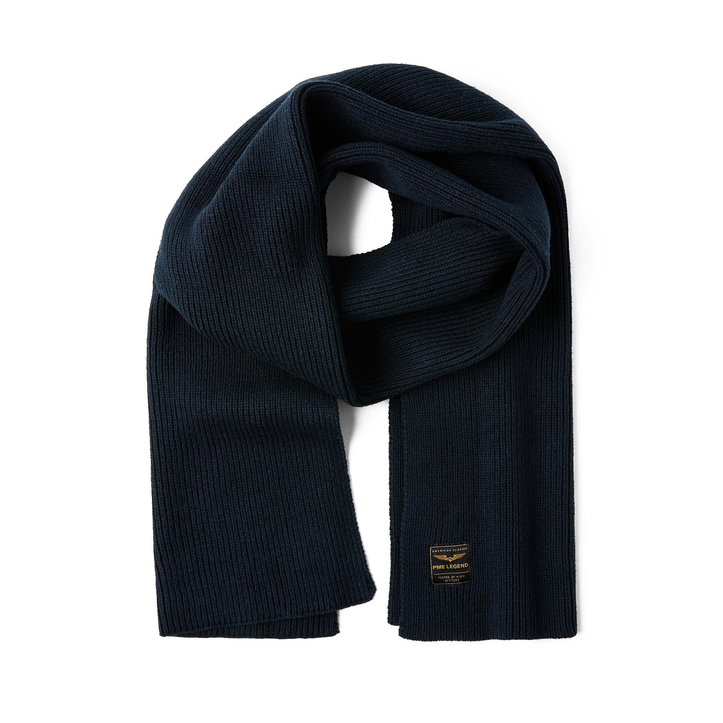 Schal aus Baumwollmix - 5281-Salute - Blau