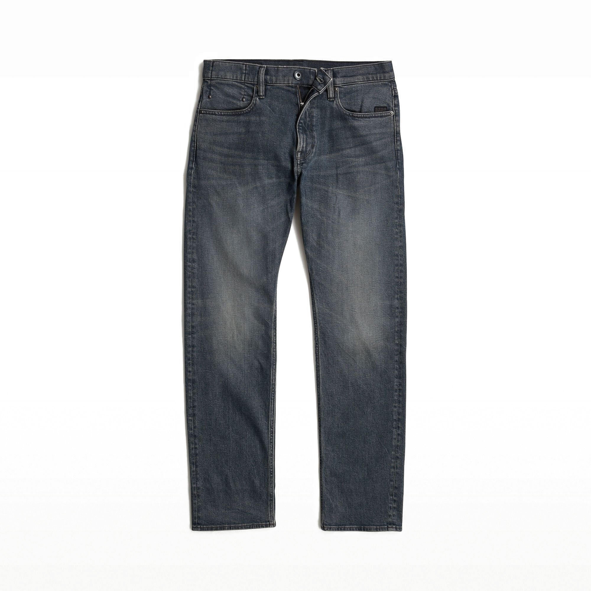 Jeans MOSA Straight Leg - G803-antic sand blast - Blau