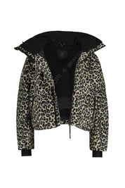 Ski-Jacke FIASKA-PRINT - 1300-Wild thing Fungi - Beige