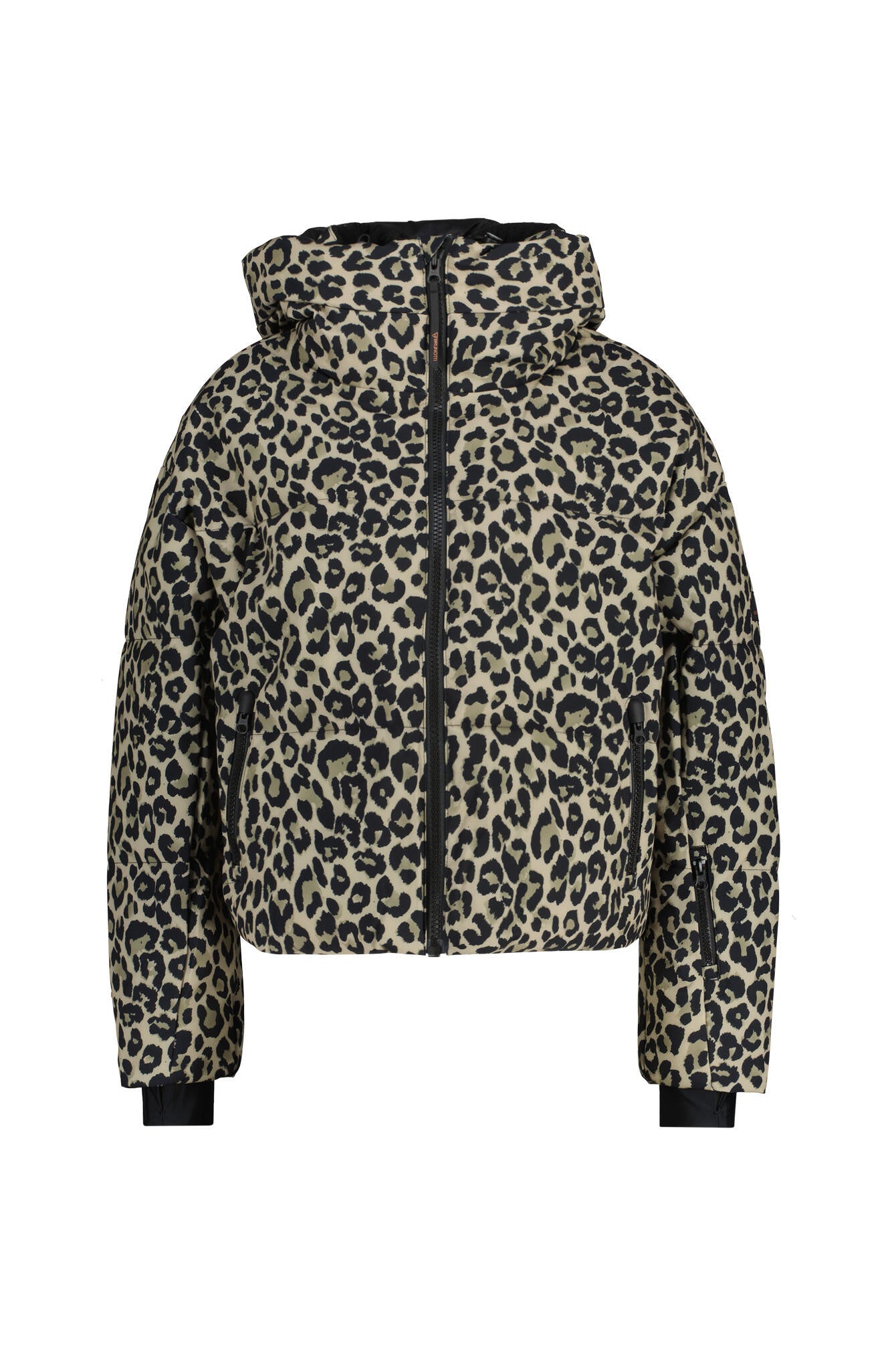 Ski-Jacke FIASKA-PRINT - 1300-Wild thing Fungi - Beige