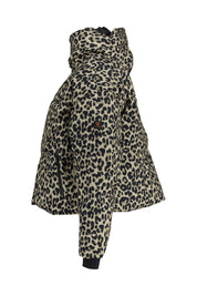 Ski-Jacke FIASKA-PRINT - 1300-Wild thing Fungi - Beige