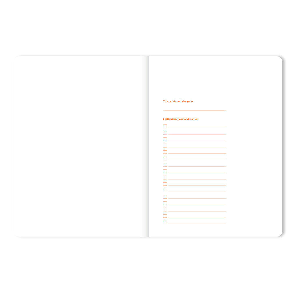 Notizbuch LINEN - Grün