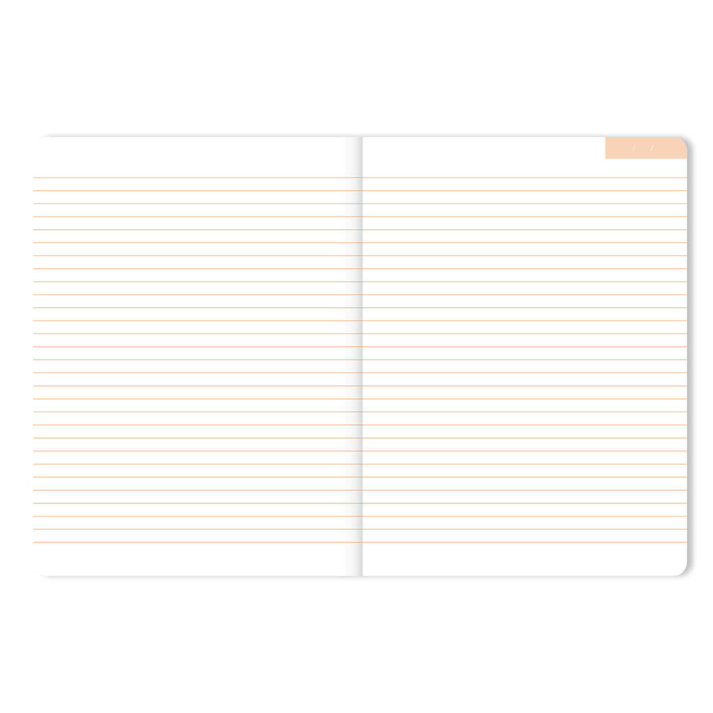 Notizbuch LINEN - Grün