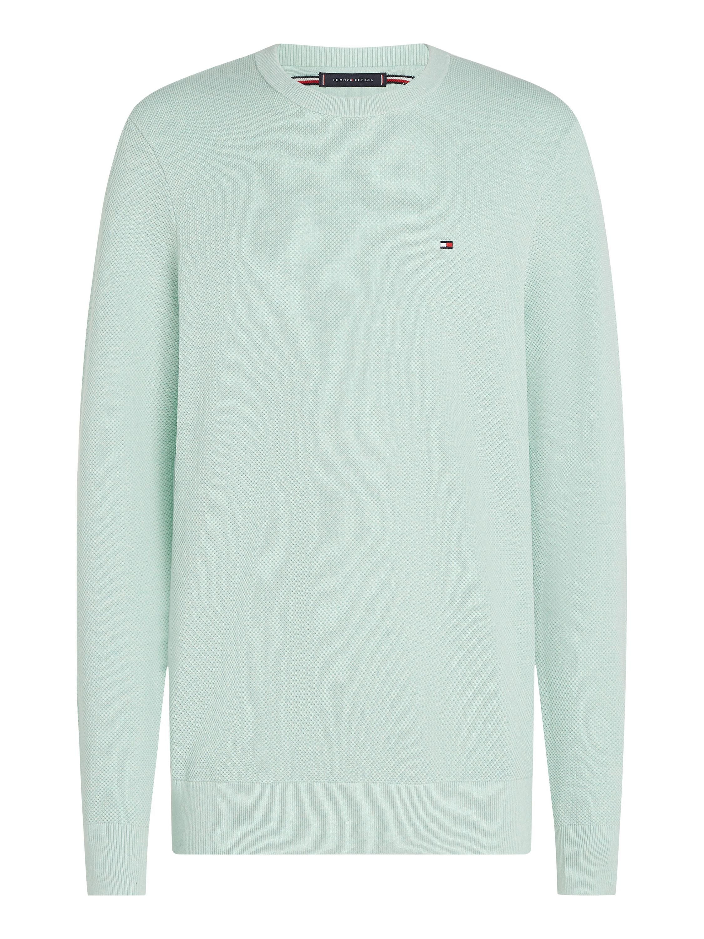 Strickpullover aus Baumwolle - MRE-GREEN - Grün