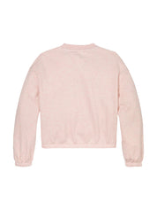 Sweatshirt mit Logoprint - XT0-RED - Rosa