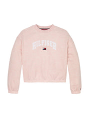 Sweatshirt mit Logoprint - XT0-RED - Rosa