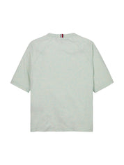 T-Shirt mit Logoprint - MT5-GREEN - Grün