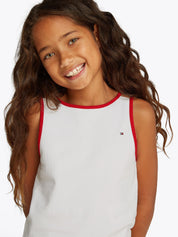 Top aus Baumwollmix - YBR-WHITE - Weiß