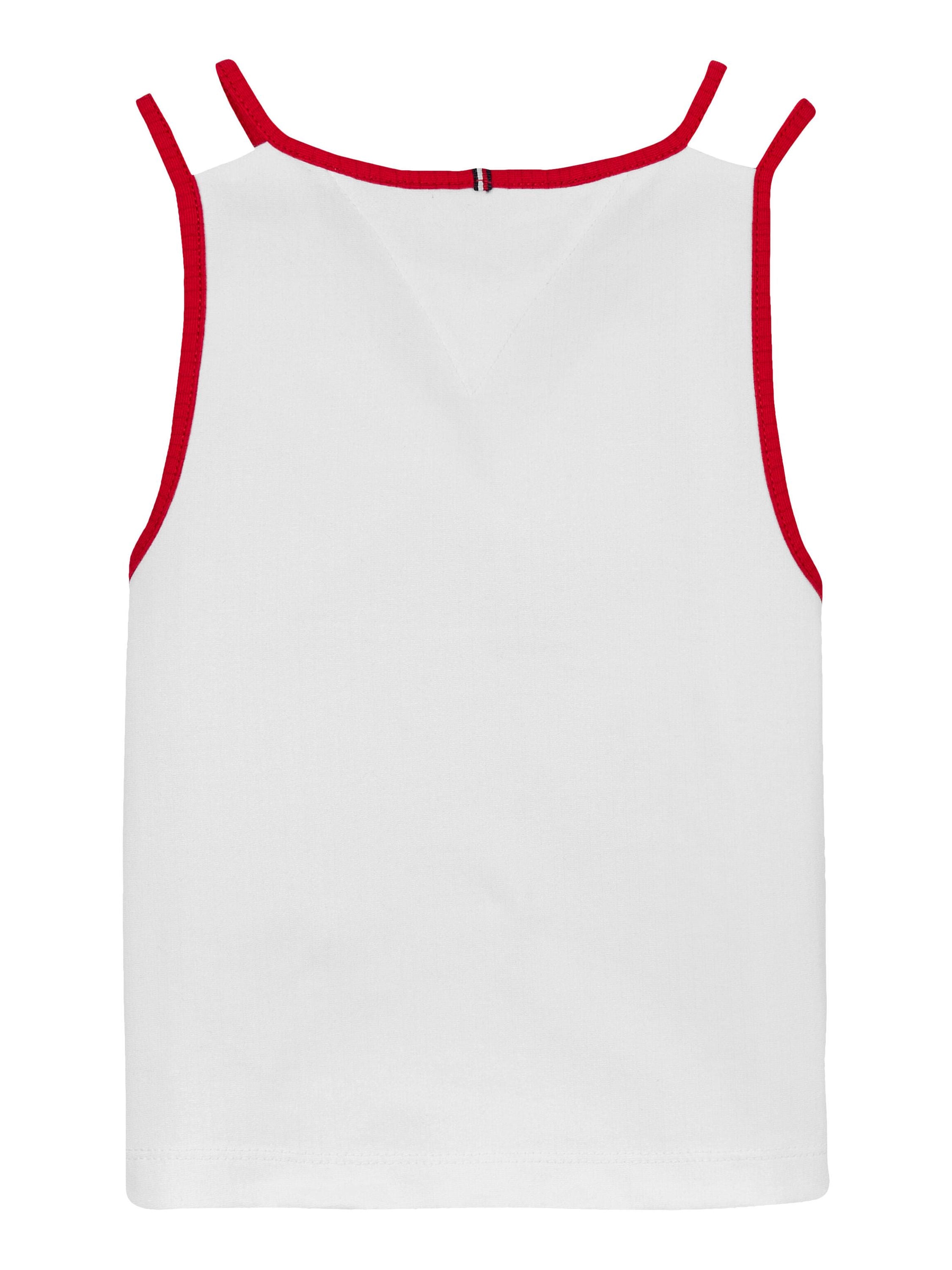 Top aus Baumwollmix - YBR-WHITE - Weiß