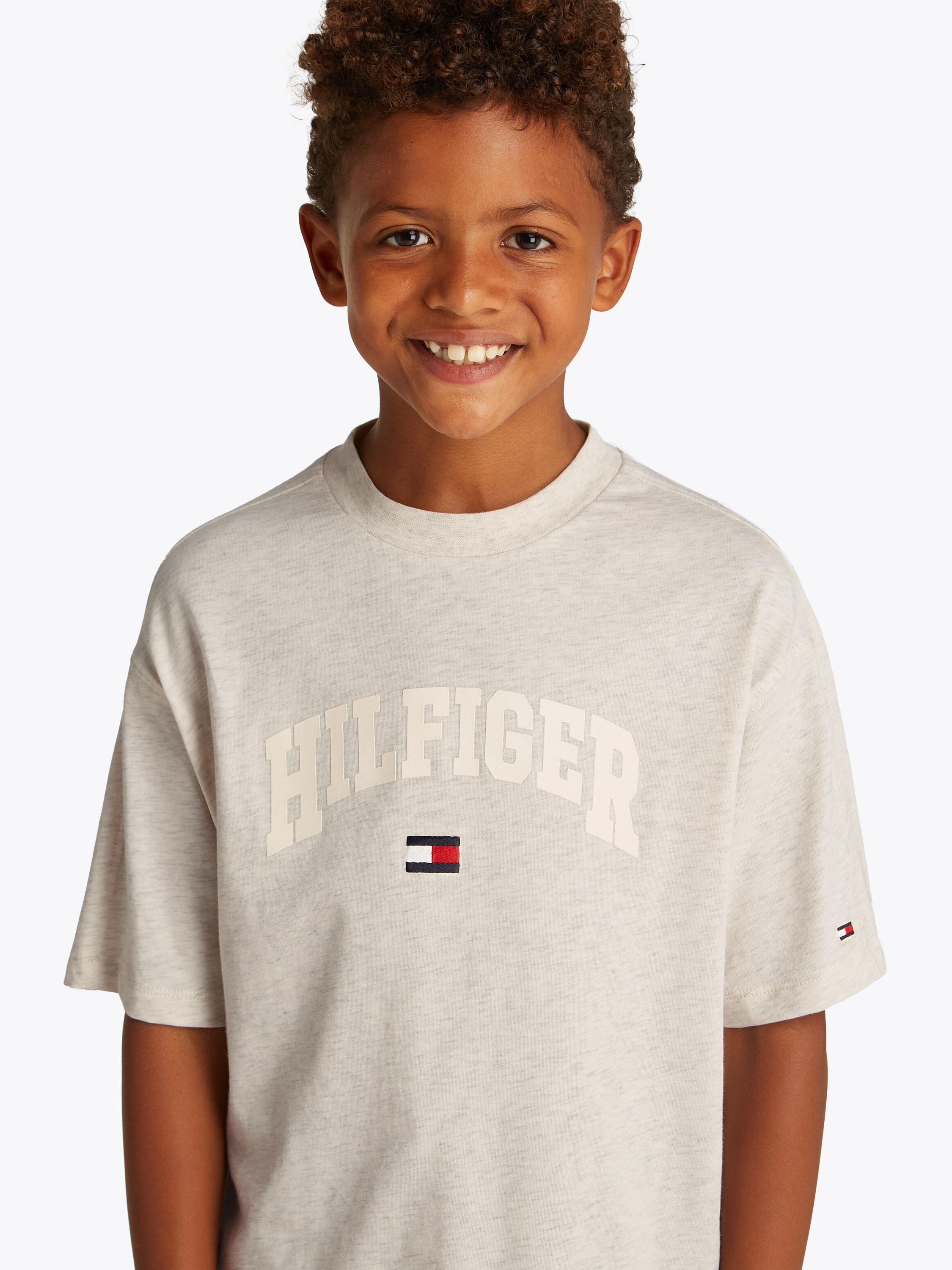 T-Shirt mit Logoprint - PMT-GREY - Grau