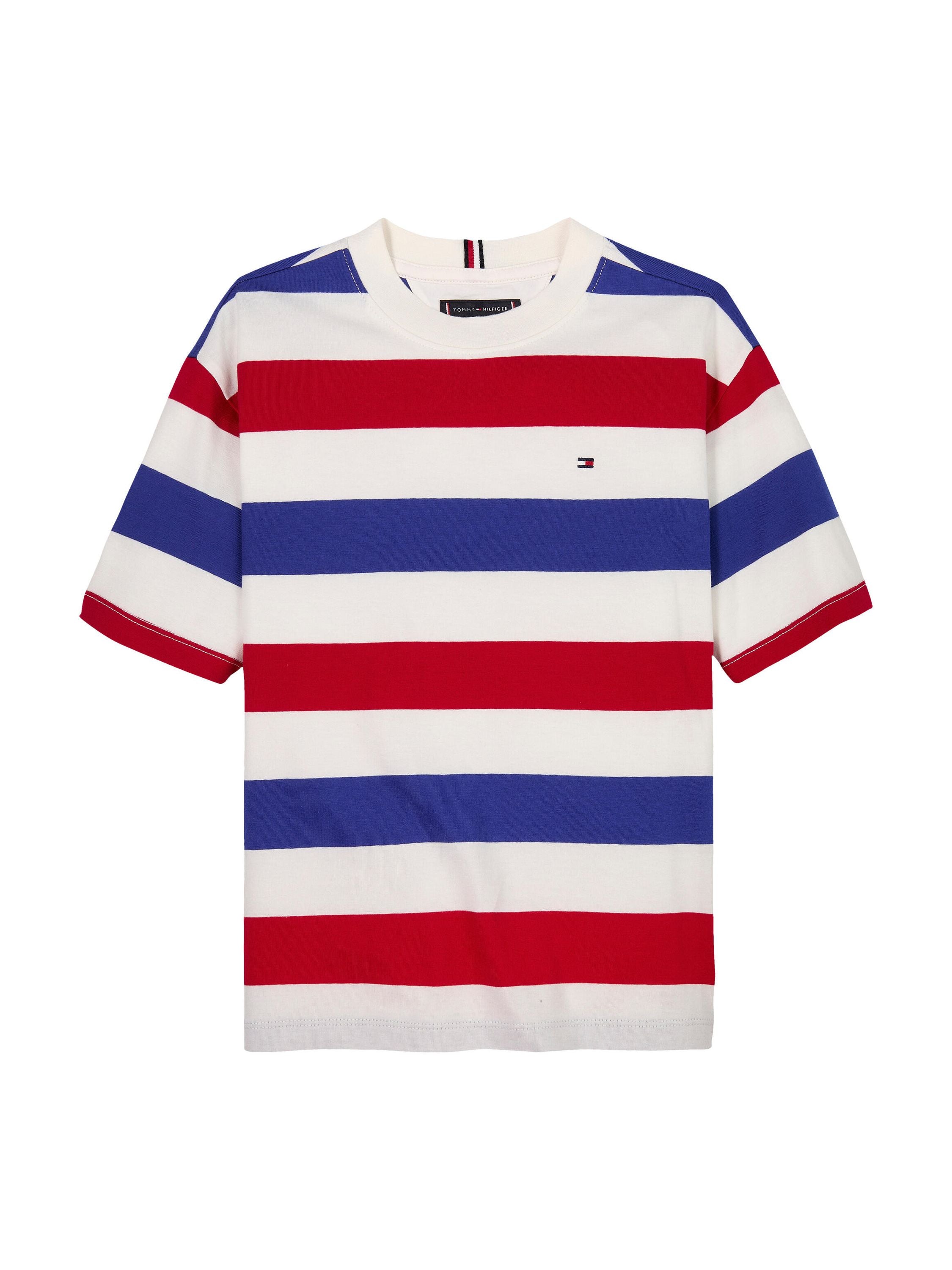 T-Shirt aus Baumwolle - 0EW-RED - Mehrfarbig