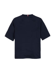 T-Shirt mit Logoprint - C1G-BLUE - Blau