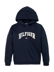 Sweathoodie aus Baumwollmix - C1G-BLUE - Blau