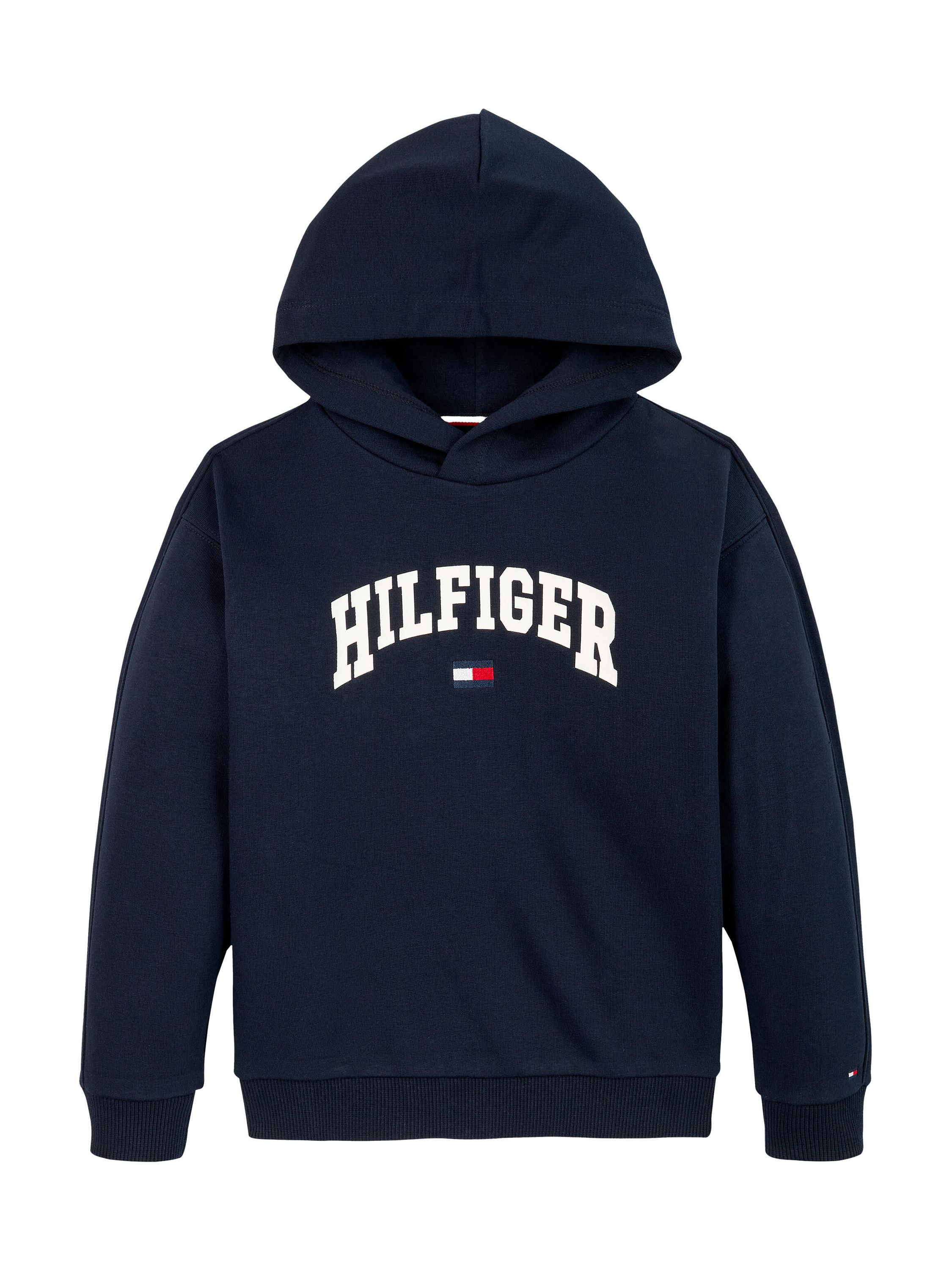 Sweathoodie aus Baumwollmix - C1G-BLUE - Blau