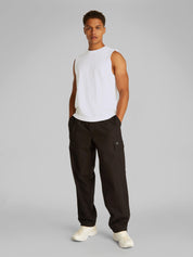 Tanktop aus Baumwolle - YAF-WHITE - Weiß