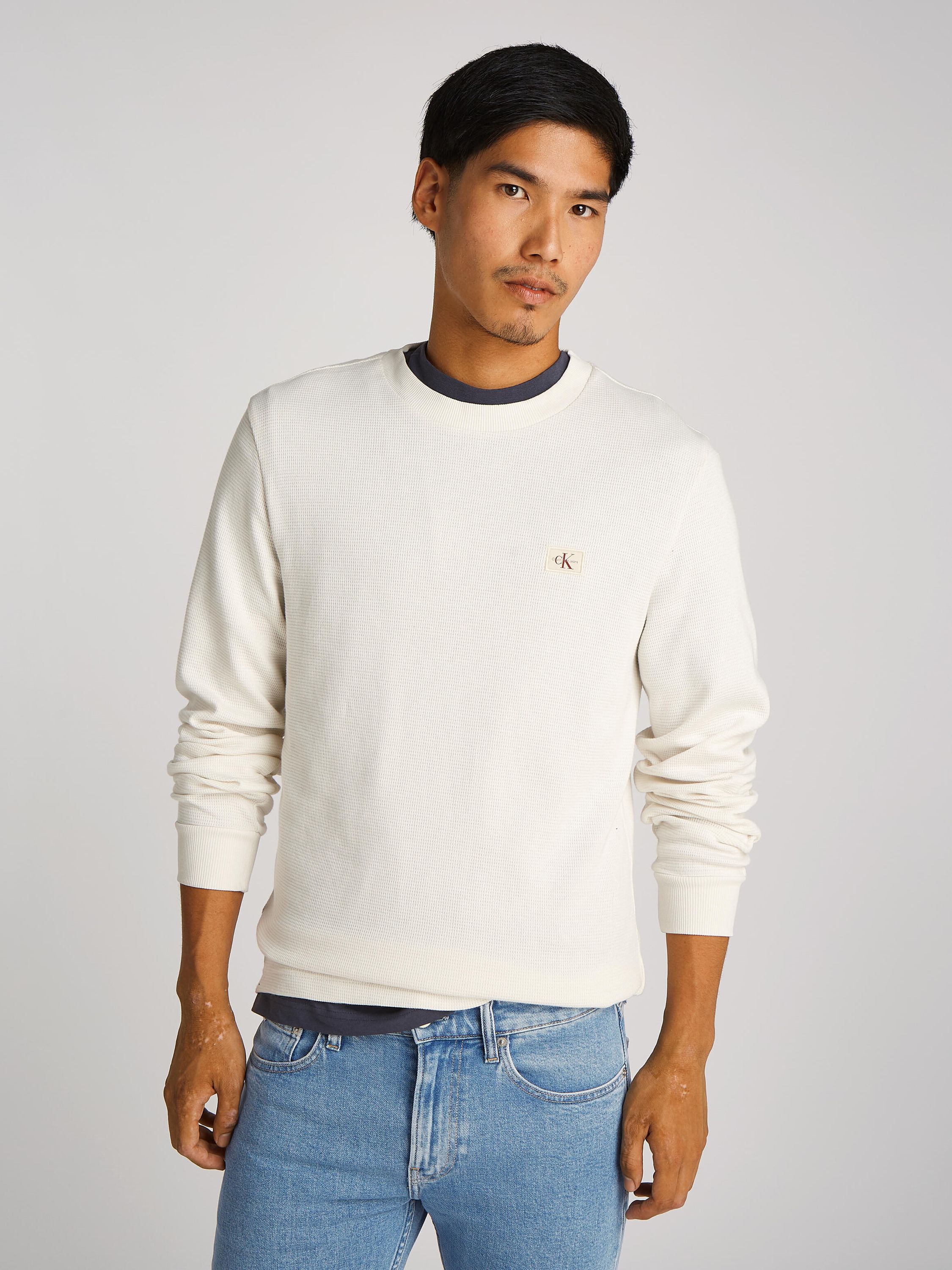 Sweatshirt - YAF-WHITE - Weiß