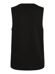 Tanktop aus Baumwolle - BEH-BLACK