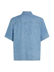 Jeanshemd aus Baumwollmix - 1AA-DENIM - Blau