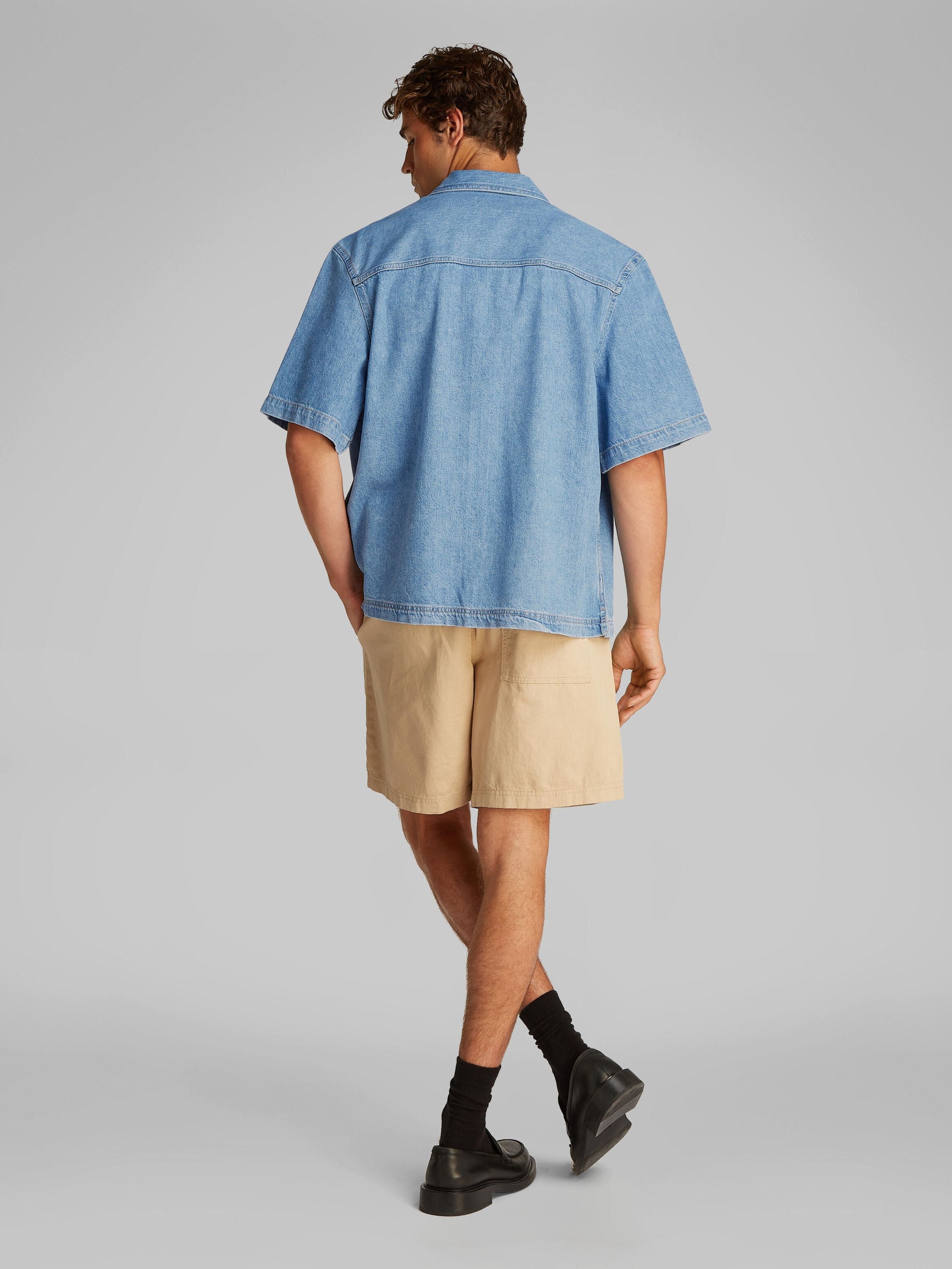 Jeanshemd aus Baumwollmix - 1AA-DENIM - Blau