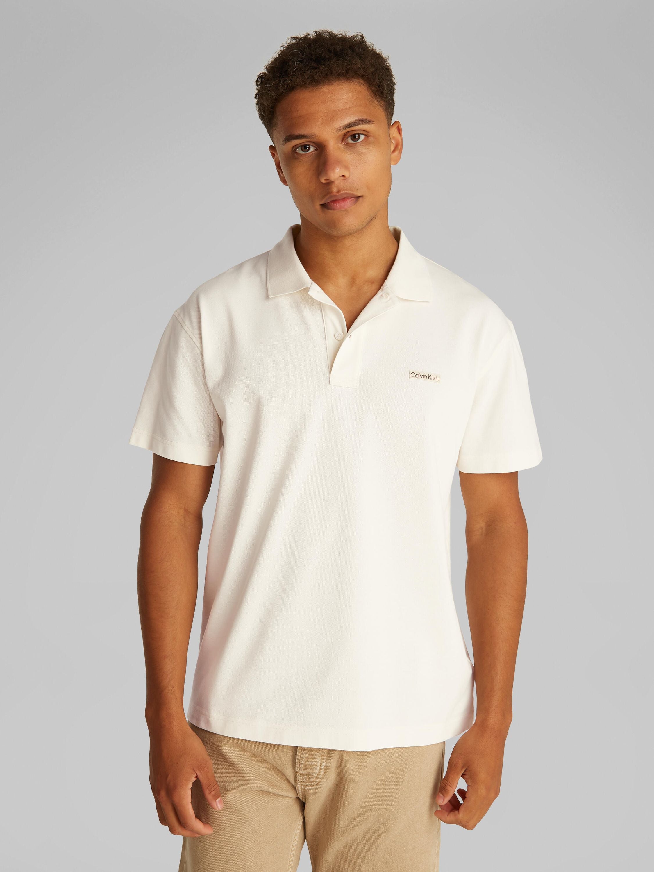 Polo Shirt - YAS-WHITE - Weiß