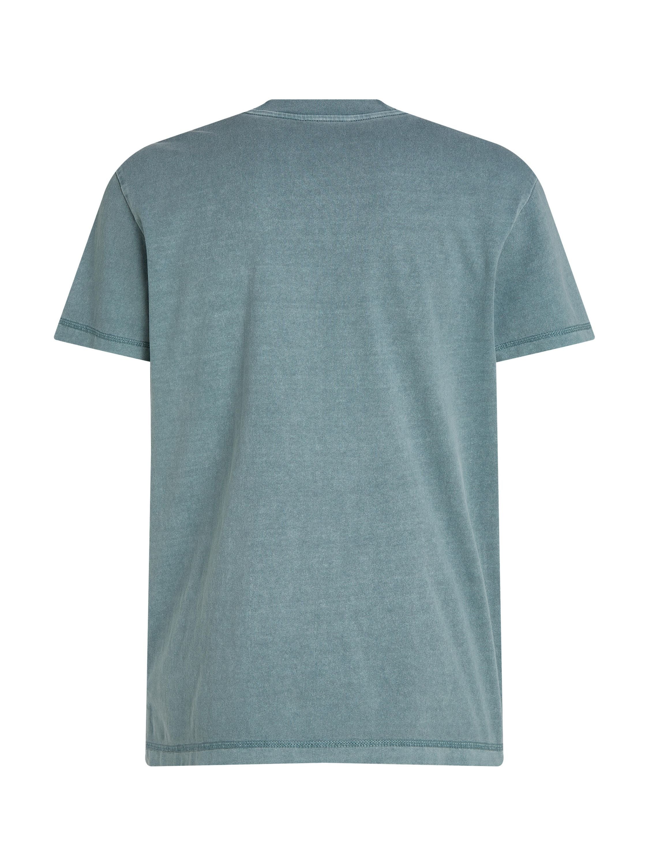 T-Shirt aus Baumwolle - CKM-BLUE - Blau