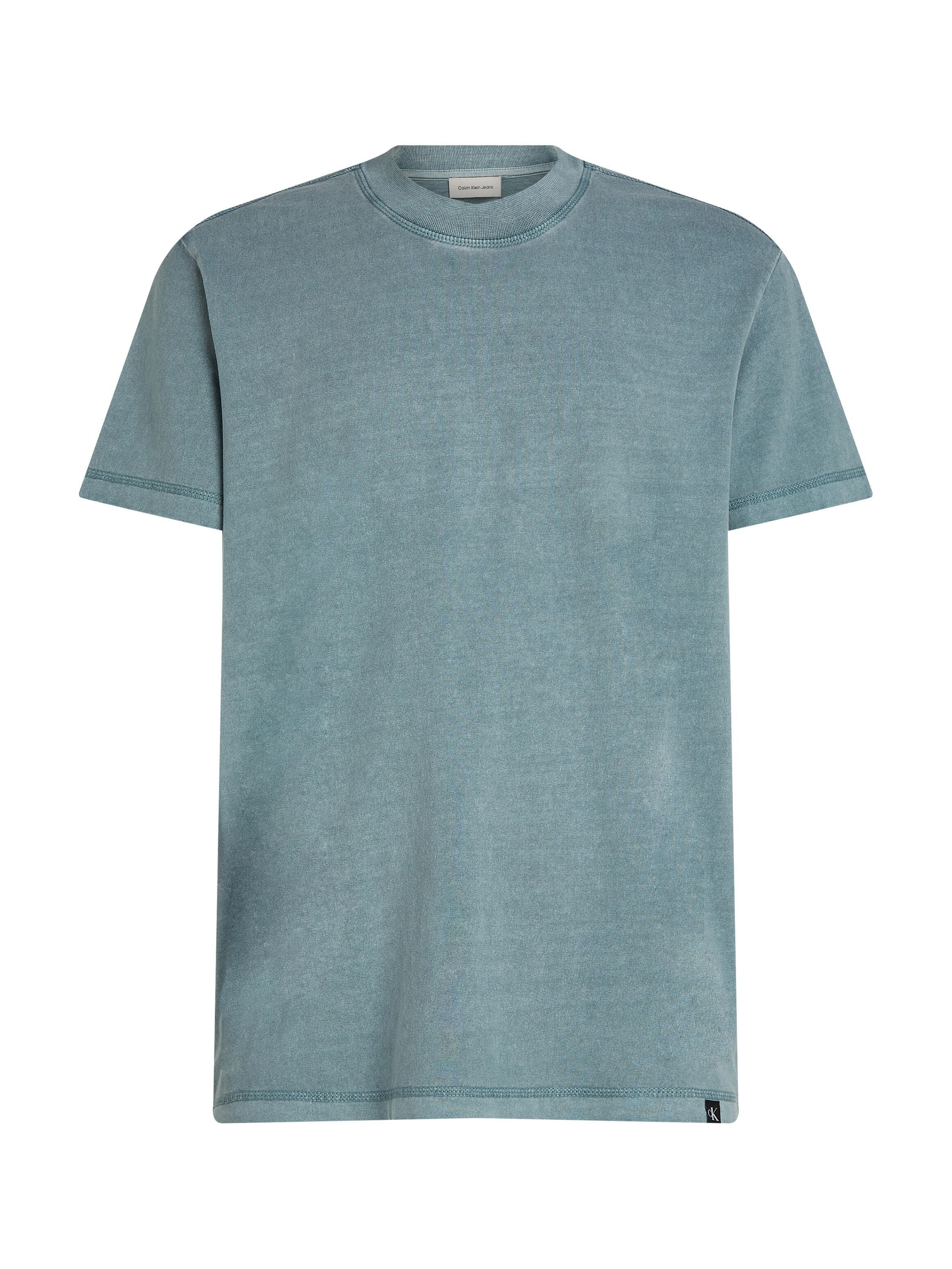 T-Shirt aus Baumwolle - CKM-BLUE - Blau