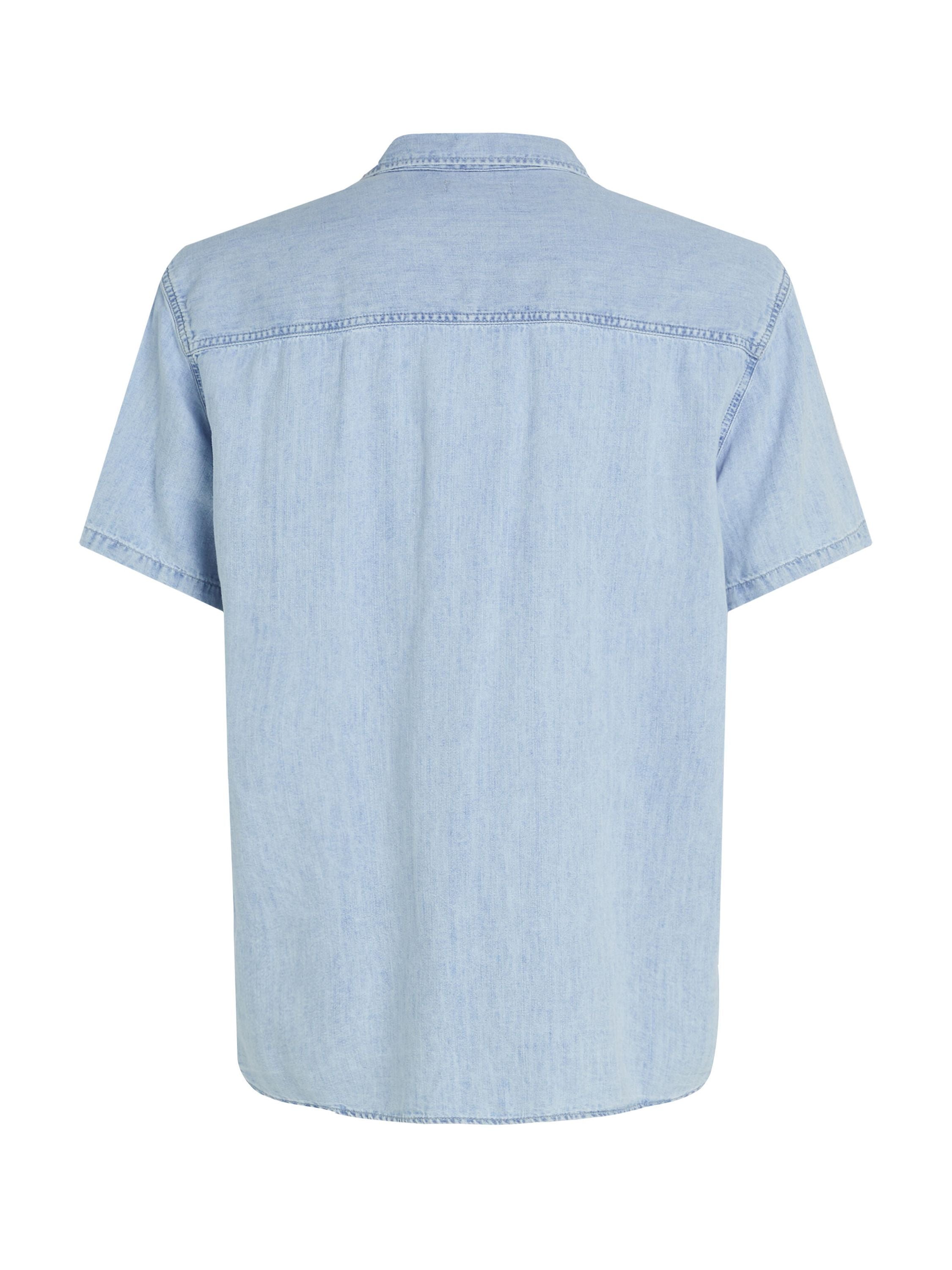 Jeanshemd aus Baumwollmix - 1AA-DENIM - Blau