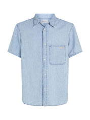 Jeanshemd aus Baumwollmix - 1AA-DENIM - Blau