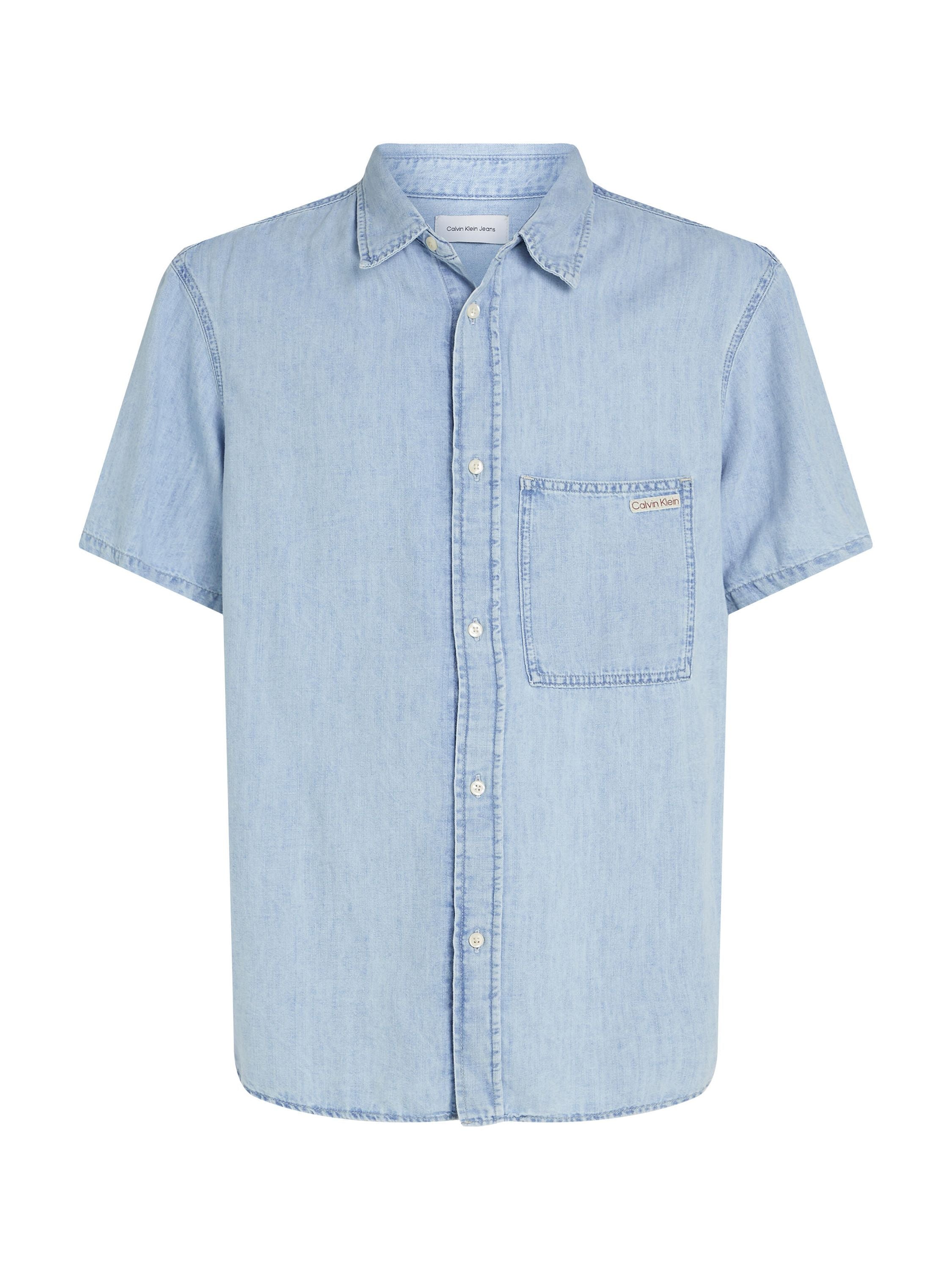 Jeanshemd aus Baumwollmix - 1AA-DENIM - Blau