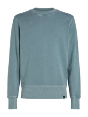 Sweatshirt aus Baumwolle - CKM-BLUE - Blau