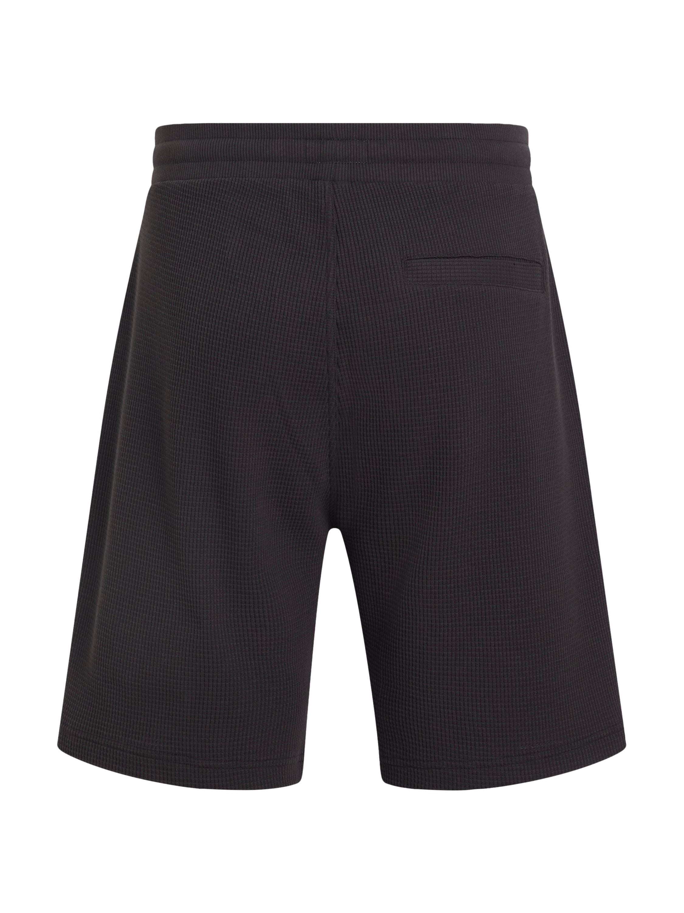 Sweatshorts Regular Fit - BEH-BLACK - Schwarz