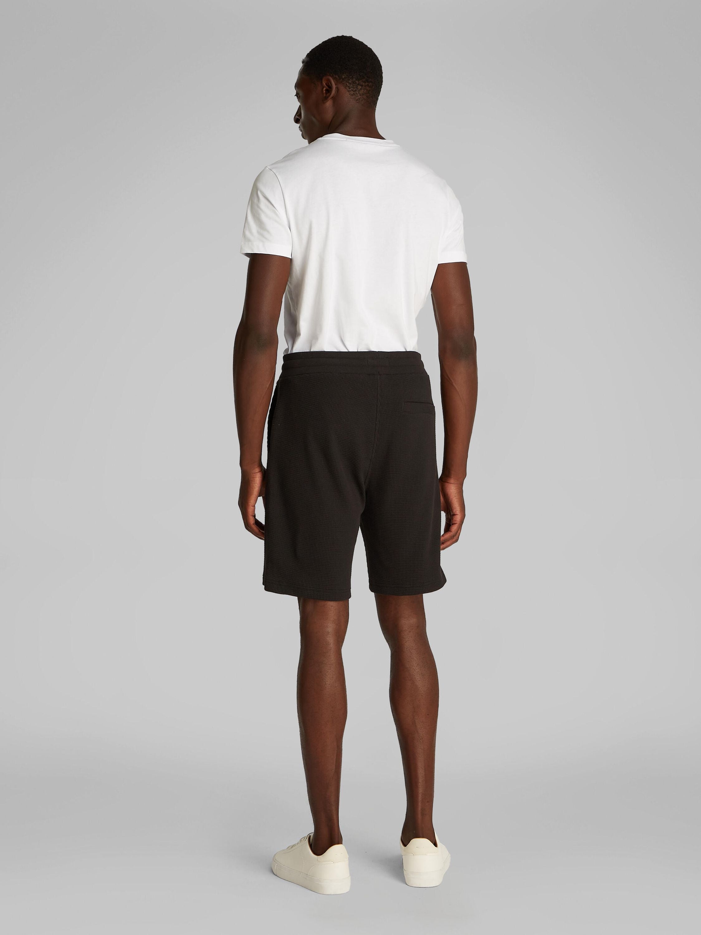 Sweatshorts Regular Fit - BEH-BLACK - Schwarz