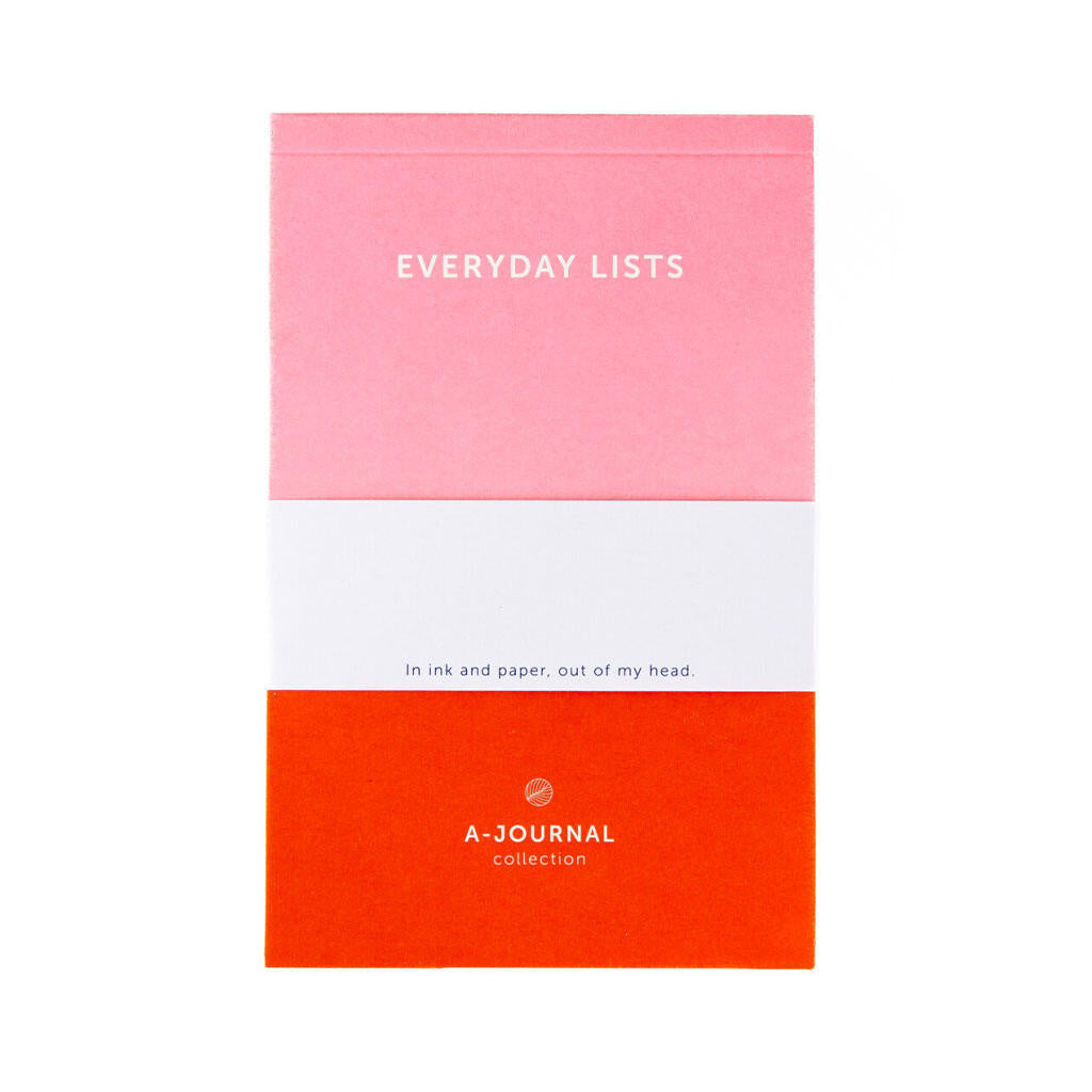 Notizblock EVERYDAY LISTS - Pink
