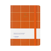 Notizbuch TERRACOTTA CHECKERED - Orange
