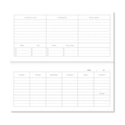 Wochenplaner CHECKERED - Mehrfarbig