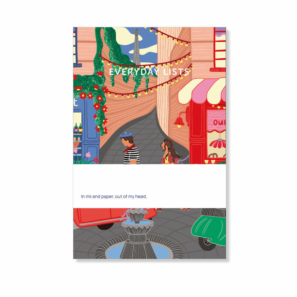 Wochenplaner PARIS - Mehrfarbig